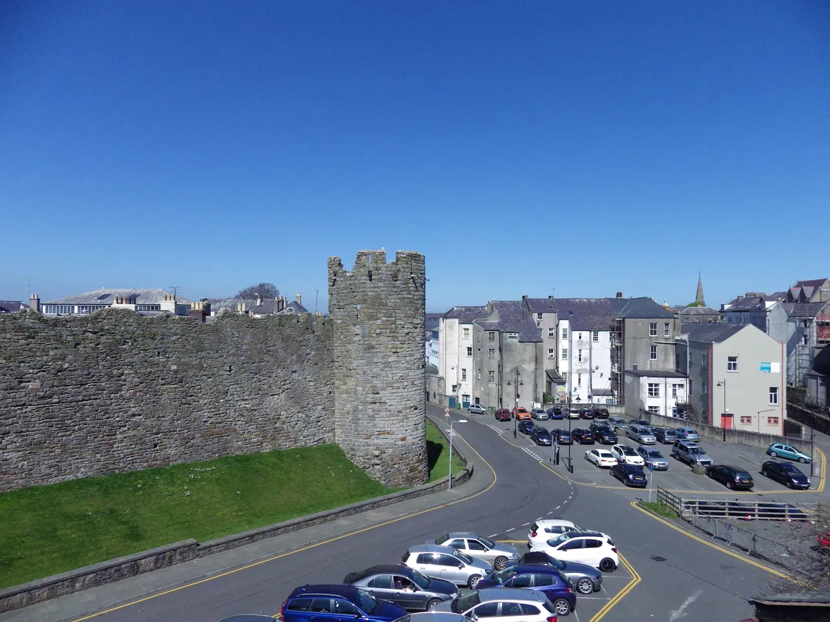 Castle Square, Caernarfon, Gwynedd, LL55
