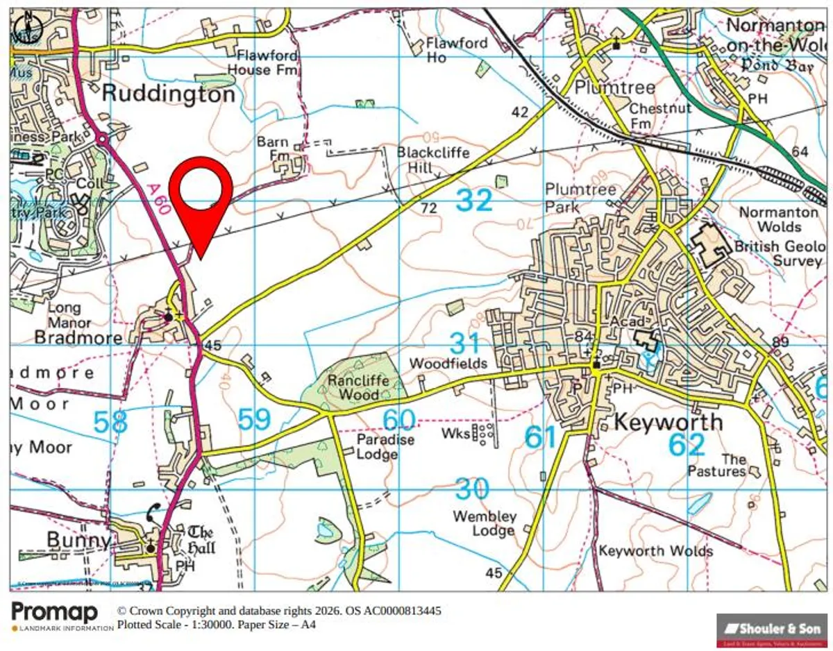 2.70 Acres of Land at Bradmore, Nottingham