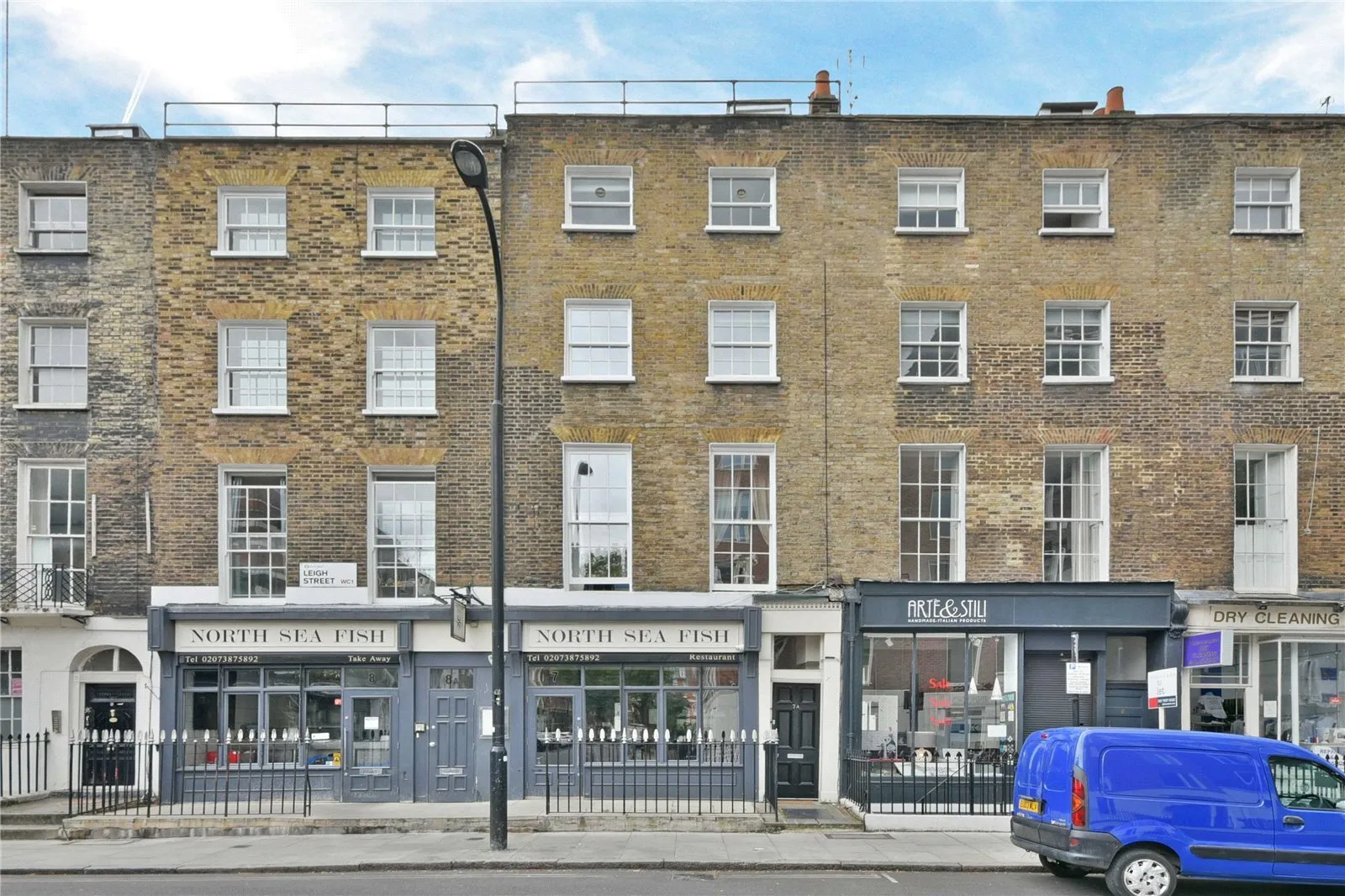 Leigh Street, St. Pancras, London, WC1H