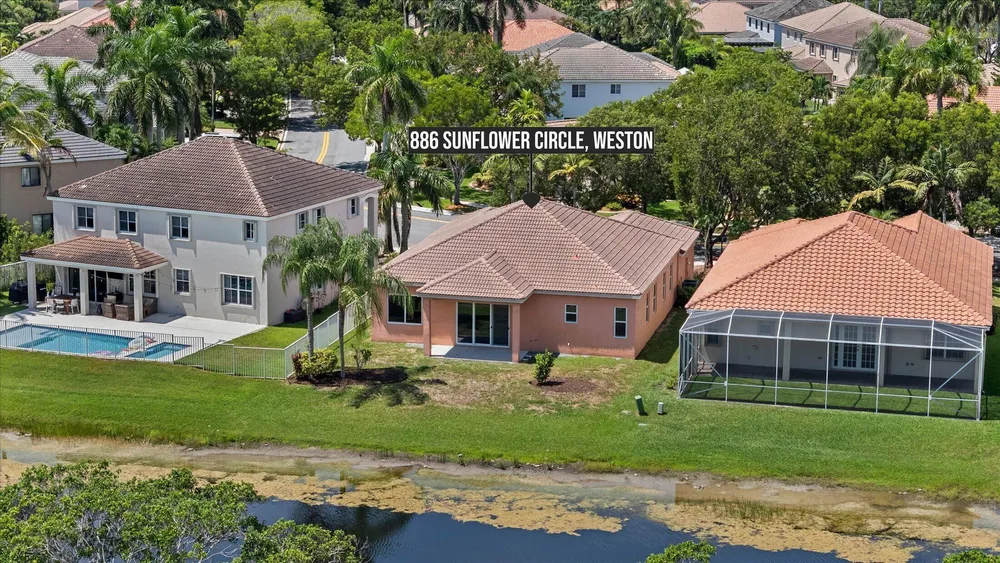 886 Sunflower Circle, Weston, FL 33327