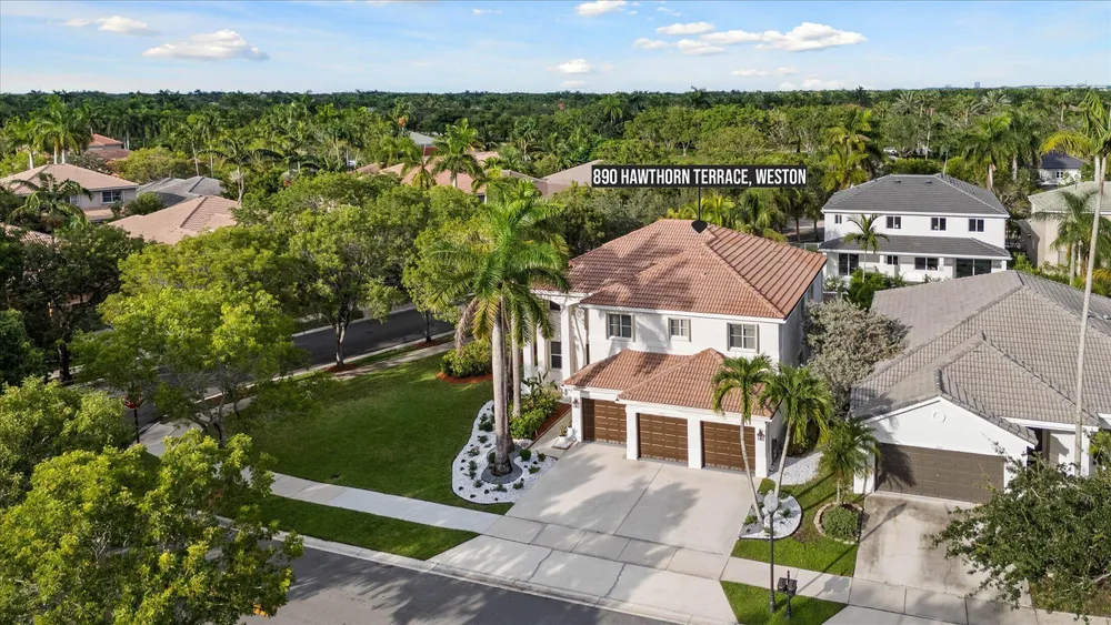 890 Hawthorn Terrace, Weston, FL 33327