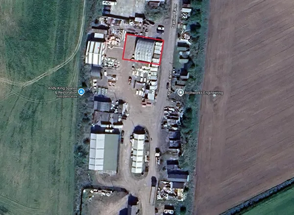 Hangar and Compound, The Gate House, Station Yard, Harby Lane, Stathern, Melton Mowbray, Leicestershire LE14 4HJ