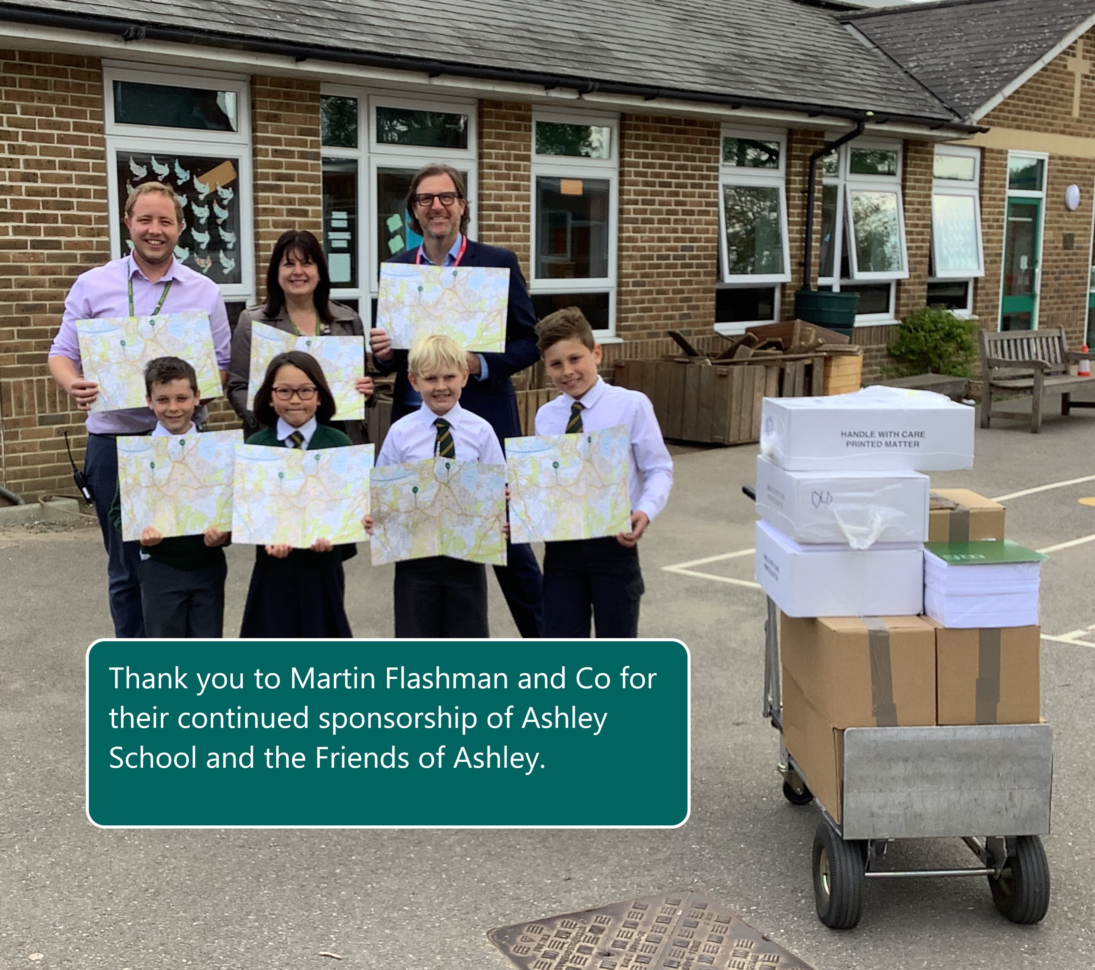 WE ARE PROUD TO CONTINUE OUR SUPPORT OF ASHLEY SCHOOL Lettings