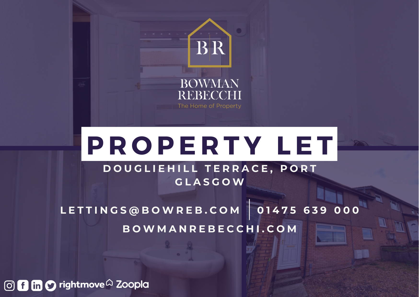 Property Let 39 Dougliehill Terrace, Port Glasgow Bowman Rebecchi