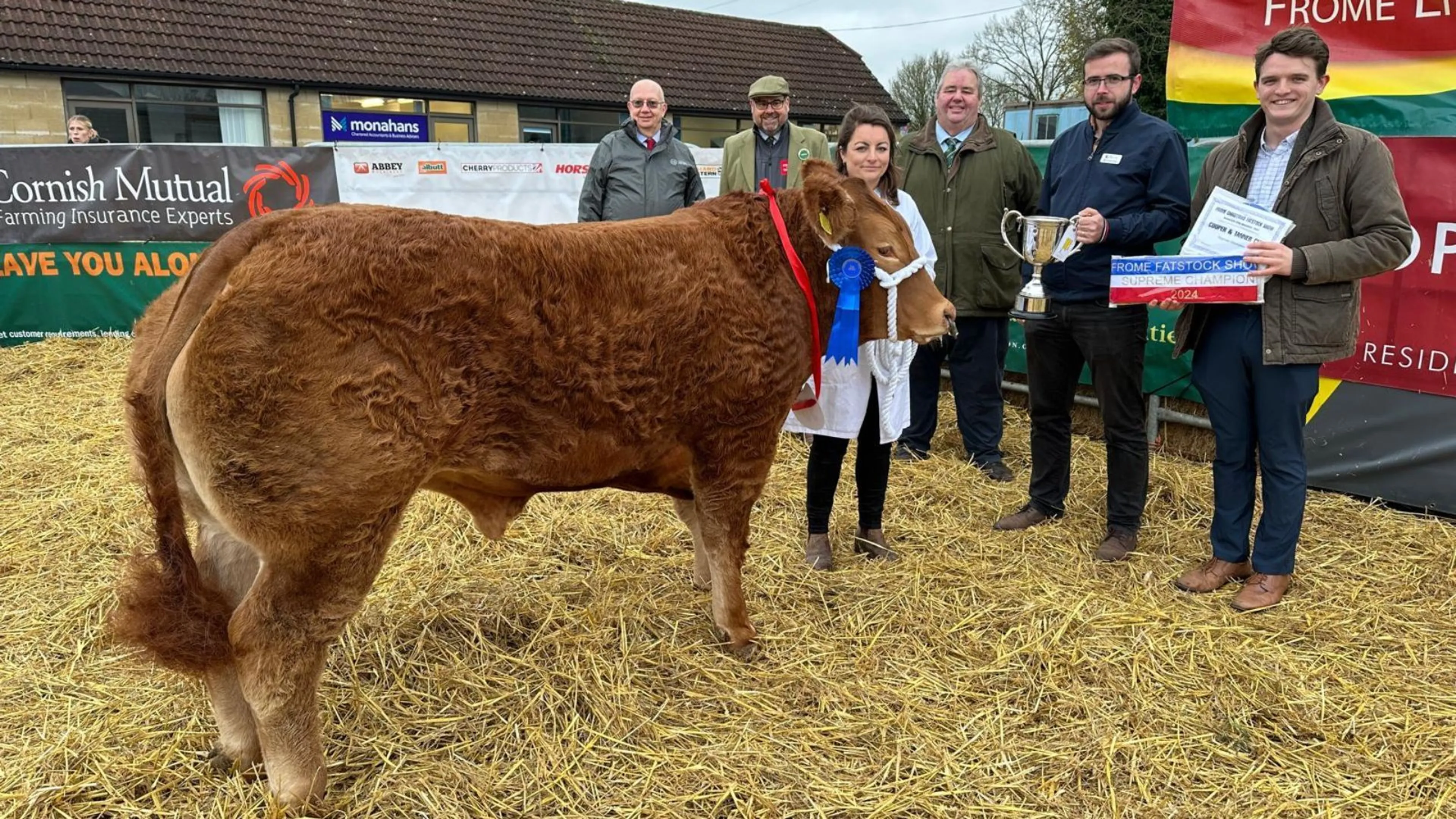 Top class entries at Frome Fatstock Show