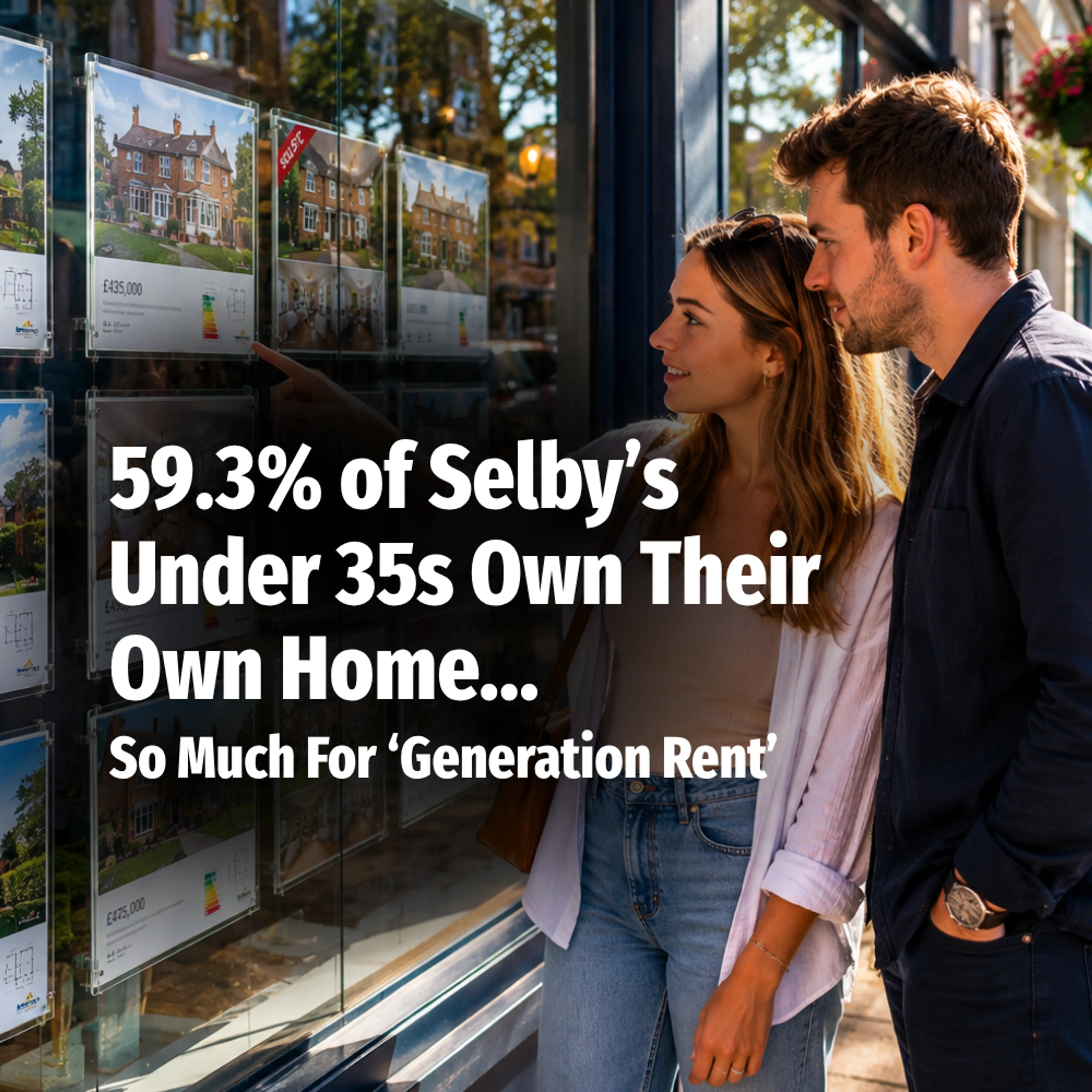 59.3% Of North Yorkshire’s Under 35s Own Their Own Home …