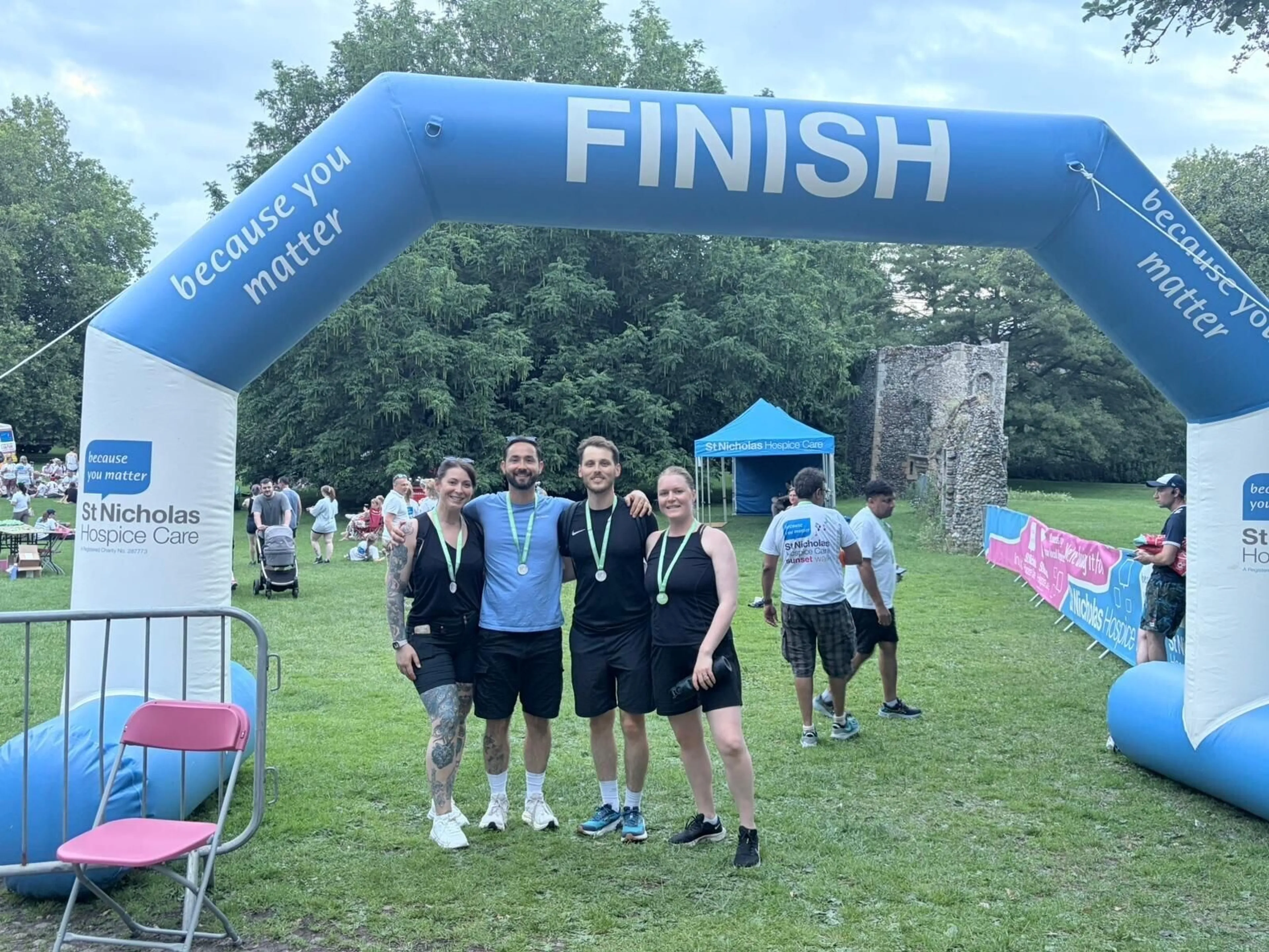 Sunset Walk 2026, in aid of St Nicholas Hospice