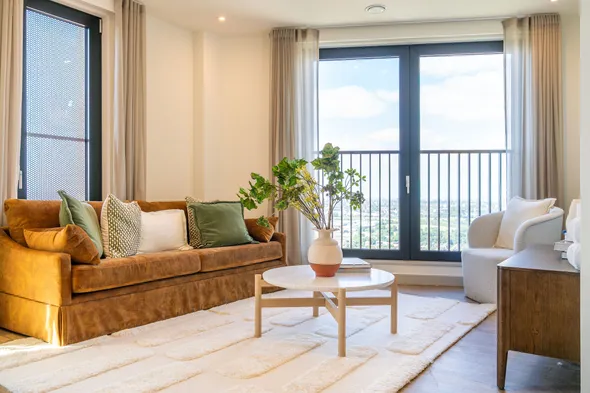 The Eades Walthamstow living room